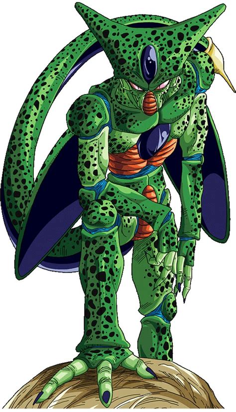 cell dragon ball fase 1|cell height dbz.